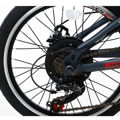 20인치 폴더블 전기 자전거 36v 6 SPEED 내장용 리?? 배터리
