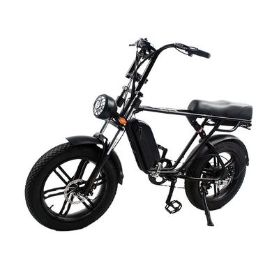 35kg 알루미늄 합금 프레임 전기 지방 타이어 E 자전거 장거리 48v 750W/1000W 모터