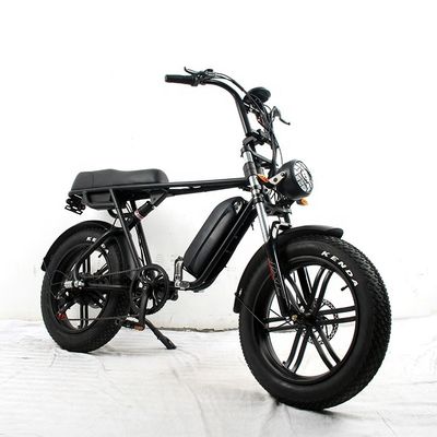35kg 알루미늄 합금 프레임 전기 지방 타이어 E 자전거 장거리 48v 750W/1000W 모터