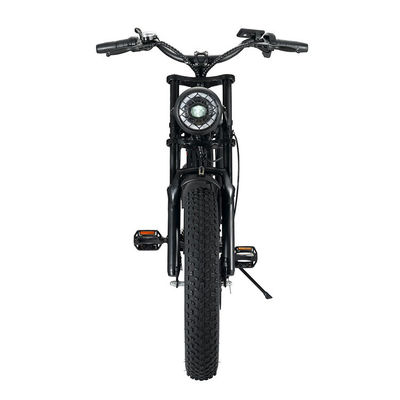 강력한 750W V8 모터 20 인치 패트 타이어 전기 산악 자전거 48V 15ah 배터리