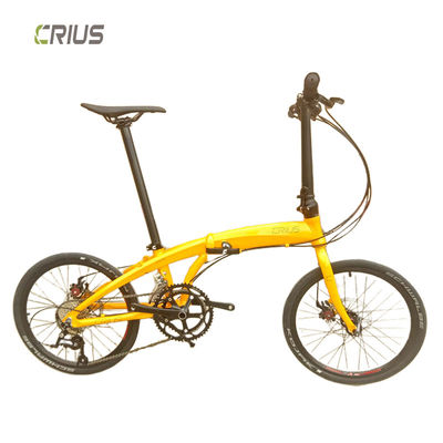 Crius 20 "알루미늄 합금 접기 운동 자전거 9 속도 FSC 체인 및 SMN 4000 Shifer