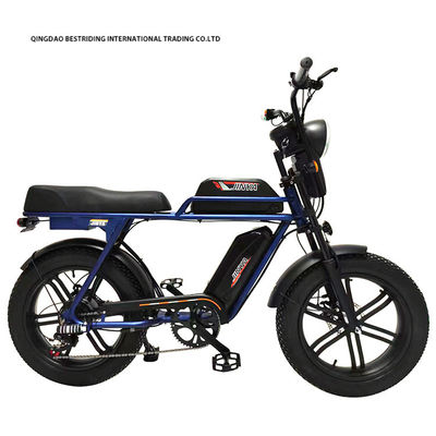 맞춤형 48V 1000W 전기 자전거 20 인치 지방 타이어 52V 리?? 배터리 충전기와 함께