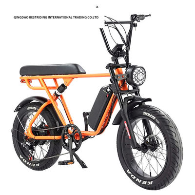 맞춤형 48V 1000W 전기 자전거 20 인치 지방 타이어 52V 리?? 배터리 충전기와 함께