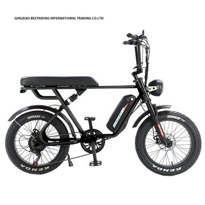 맞춤형 48V 1000W 전기 자전거 20 인치 지방 타이어 52V 리?? 배터리 충전기와 함께