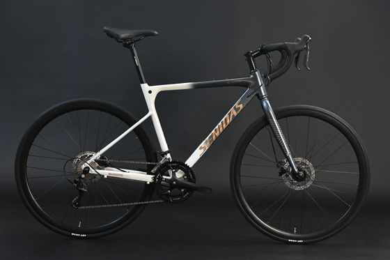 탄소섬유 용접 도로 자전거 700C 2*9s 1*9s AL 프레임 좋은 모양 AL 허브와 10kg