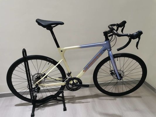 탄소섬유 용접 도로 자전거 700C 2*9s 1*9s AL 프레임 좋은 모양 AL 허브와 10kg