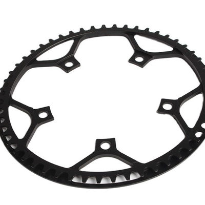 합금 170mm 크랭크 45T/47T/53T/56T/58T 단일 속도 130BCD 접는 자전거 크랭크