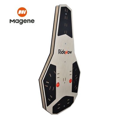 PU 가죽 홈 트레이너 자전거 실내 로킹 보드 자전거 훈련판 Tacx NEO
