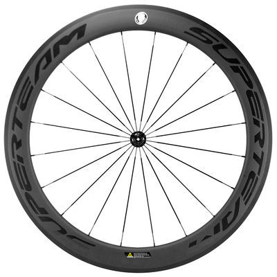 커스터마이징 가능한 45mm 탄소 섬유 도로 자전거 휠셋 700c 20 24h R13 허브 탄소 휠