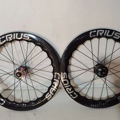 BMX 탄소 휠 세트 1.8kg 크리우스 폴딩 자전거의 무게