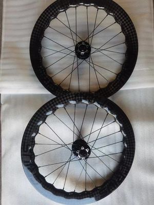 BMX 탄소 휠 세트 1.8kg 크리우스 폴딩 자전거의 무게