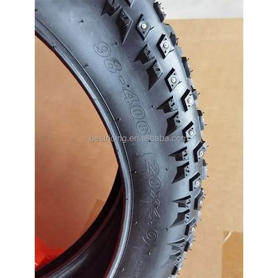 20"X4.0" 톱니 뚱뚱한 자전거 타이어 스노우 자전거를 위해 전기 자전거 겨울에 타기