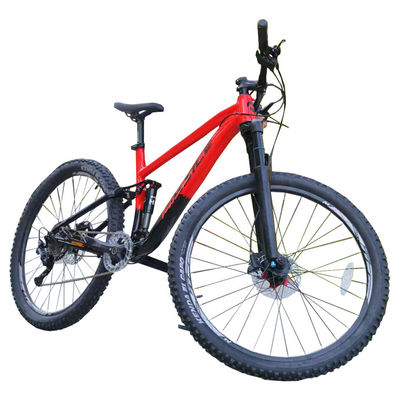 27.5" 휠 사이즈 듀얼 서스펜션 MTB와 시마노 M4100 10s 셔터 풀 서스펜션