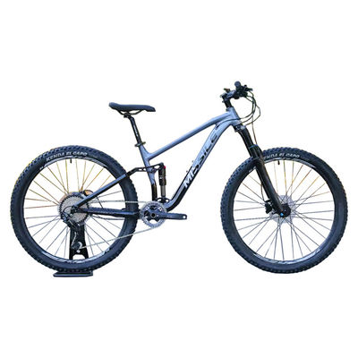 27.5" 휠 사이즈 듀얼 서스펜션 MTB와 시마노 M4100 10s 셔터 풀 서스펜션