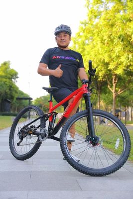 미사일 31.6 * 350 알루미늄 좌석 포스트 27.5 인치 듀얼 서스펜션 MTB Downhill 산악 자전거