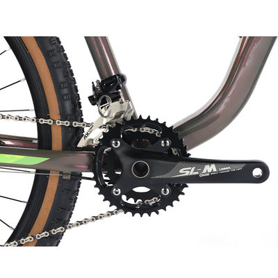 29" 서스펜션 알루미늄 합금 프레임 자전거 2*11s 피부 벽 타이어 MTB